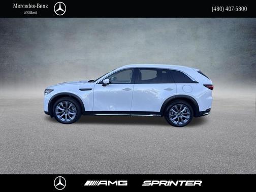 Rhodium White Premium 2024 Mazda CX-90 3.3 Turbo Premium Plus