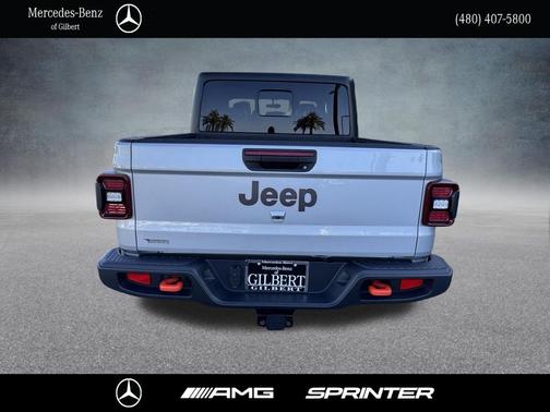 Silver Zynith Clearcoat 2022 Jeep Gladiator Mojave 4x4