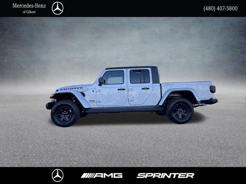 Silver Zynith Clearcoat 2022 Jeep Gladiator Mojave 4x4