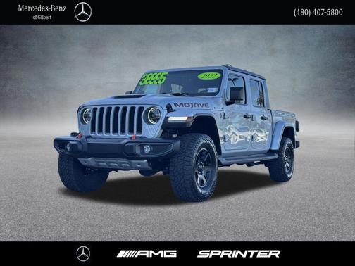 Silver Zynith Clearcoat 2022 Jeep Gladiator Mojave 4x4