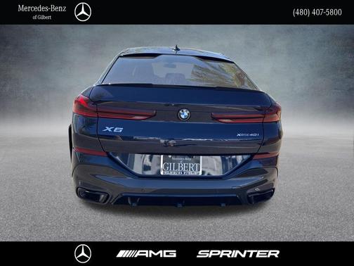Tanzanite Blue II Metallic 2020 BMW X6 xDrive40i