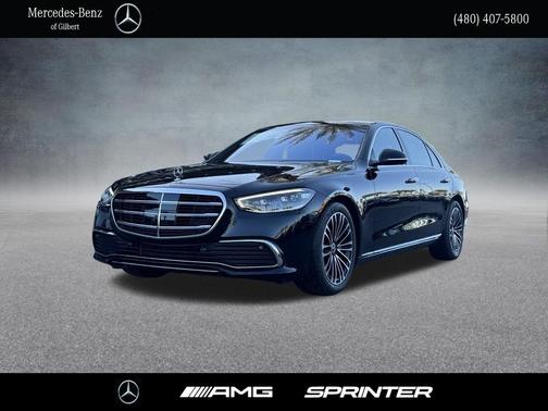 Black 2026 Mercedes-Benz S-Class 4MATIC