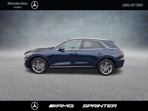 Capri Blue 2025 Genesis GV70 2.5T AWD