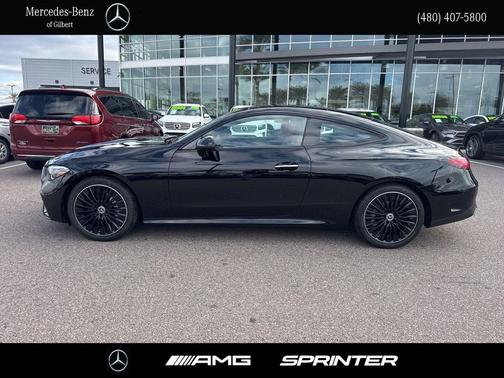 Black 2026 Mercedes-Benz CLE 300 4MATIC Coupe