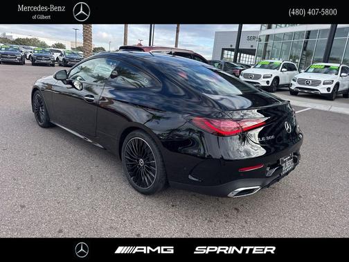 Black 2026 Mercedes-Benz CLE 300 4MATIC Coupe