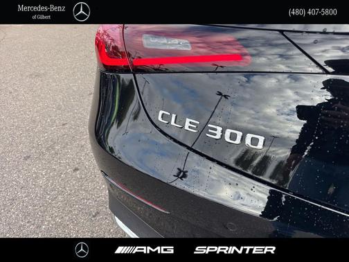 Black 2026 Mercedes-Benz CLE 300 4MATIC Coupe