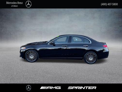 Black 2024 Mercedes-Benz C-Class C 300