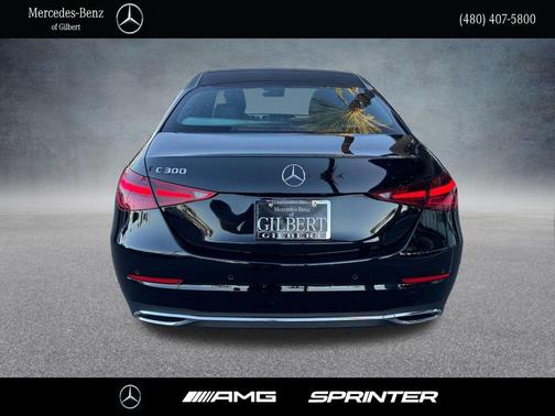 Black 2024 Mercedes-Benz C-Class C 300