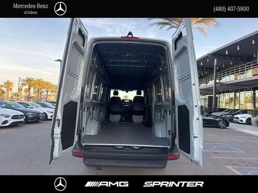 Silver Grey 2026 Mercedes-Benz Sprinter 2500 Cargo 170 WB