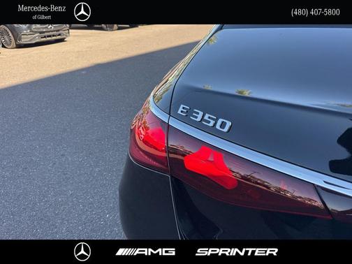 Black 2026 Mercedes-Benz E-Class E 350