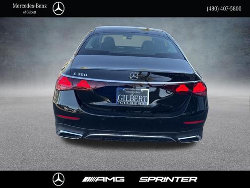 Black 2026 Mercedes-Benz E-Class E 350