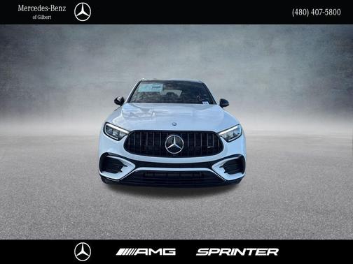 Polar White 2026 Mercedes-Benz AMG GLC 43 4MATIC Coupe