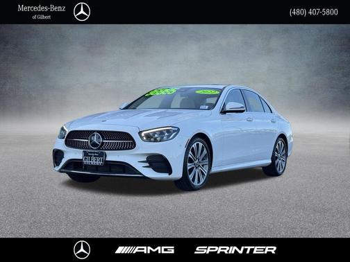 Polar White 2022 Mercedes-Benz E-Class E 350
