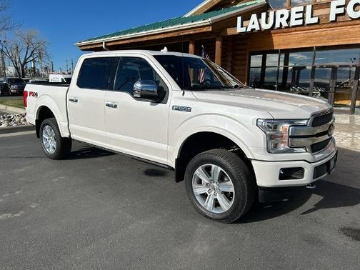 WHITE PLATINUM METALLIC TC 2019 Ford F-150 PLATINUM