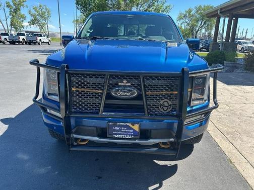 ATLAS BLUE METALLIC 2022 Ford F-150 TREMOR