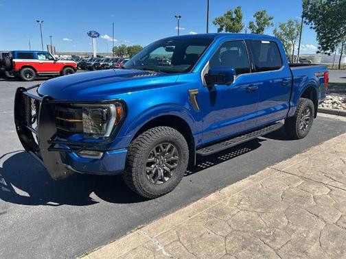 ATLAS BLUE METALLIC 2022 Ford F-150 TREMOR