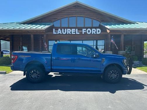 ATLAS BLUE METALLIC 2022 Ford F-150 TREMOR