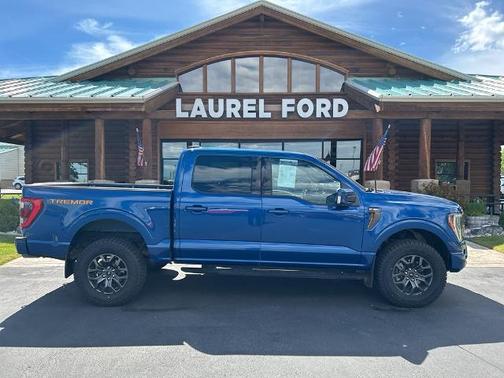 ATLAS BLUE METALLIC 2022 Ford F-150 TREMOR Truck