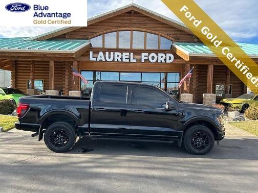 AGATE BLACK METALLIC 2024 Ford F-150 XLT Truck