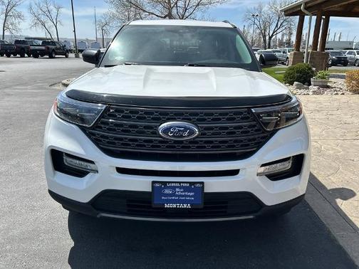 STAR WHITE MET TRI-COAT 2022 Ford Explorer XLT