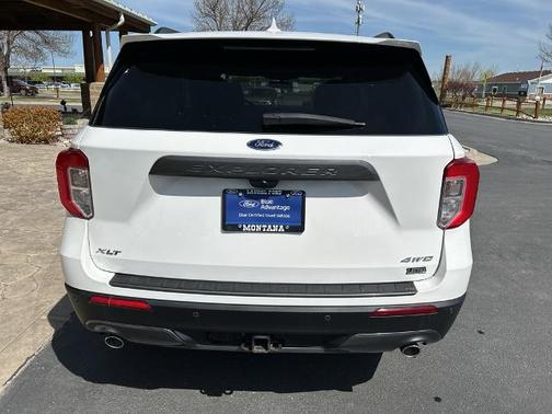 STAR WHITE MET TRI-COAT 2022 Ford Explorer XLT