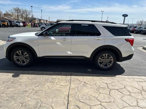 STAR WHITE MET TRI-COAT 2022 Ford Explorer XLT