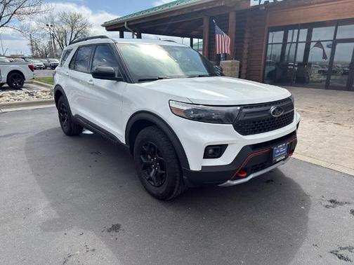 STAR WHITE MET TRI-COAT 2024 Ford Explorer TIMBERLINE