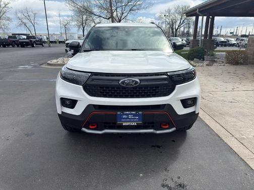 STAR WHITE MET TRI-COAT 2024 Ford Explorer TIMBERLINE