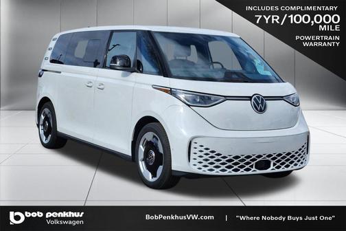 Candy White 2025 Volkswagen ID. Buzz Pro S