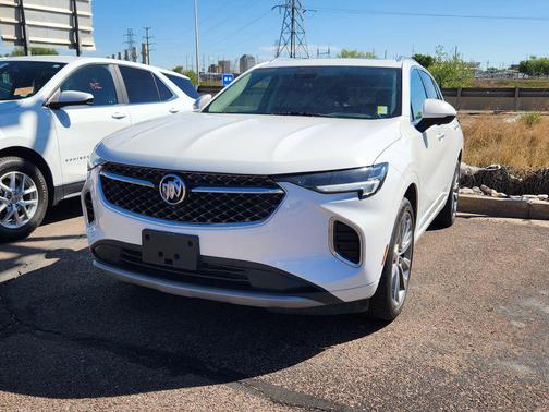 Olympic White 2021 Buick Envision AWD Avenir