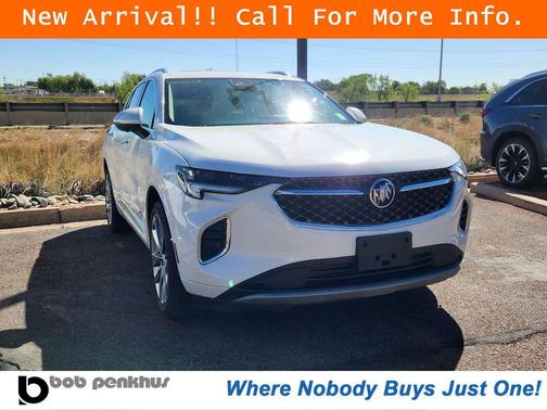 Olympic White 2021 Buick Envision AWD Avenir