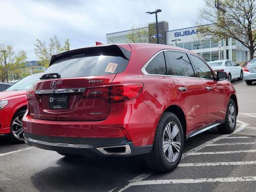 Performance Red Pearl 2020 Acura MDX 3.5L