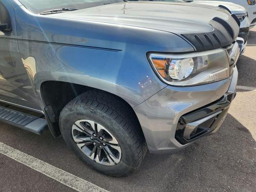 Satin Steel Metallic 2021 Chevrolet Colorado Z71