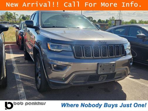 Granite Crystal Metallic Clearcoat 2021 Jeep Grand Cherokee 80th Anniversary 4x4