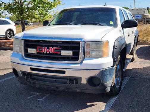 Summit White 2009 GMC Sierra 1500 Hybrid 3HA