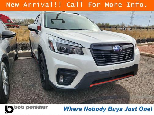 Crystal White Pearl 2021 Subaru Forester Sport