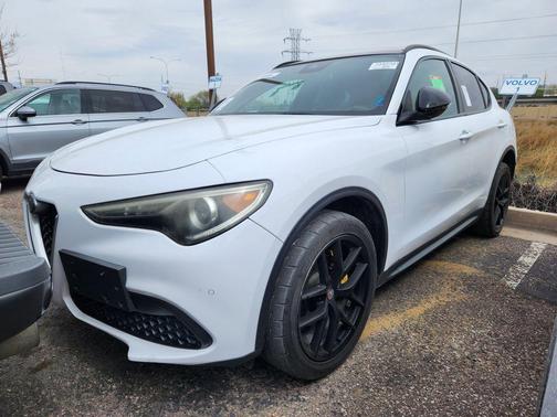 Alfa White 2018 Alfa Romeo Stelvio Ti Sport