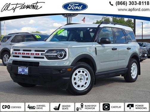 Cactus Gray 2024 Ford Bronco Sport Heritage