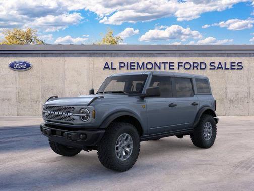 Azure Gray Metallic Tri-Coat 2025 Ford Bronco Badlands