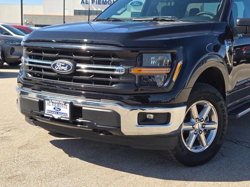 Agate Black Metallic 2025 Ford F-150 XLT