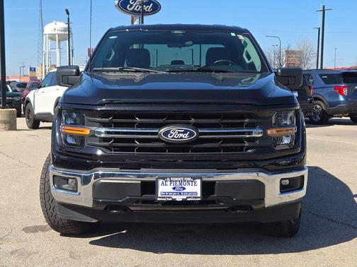 Agate Black Metallic 2025 Ford F-150 XLT