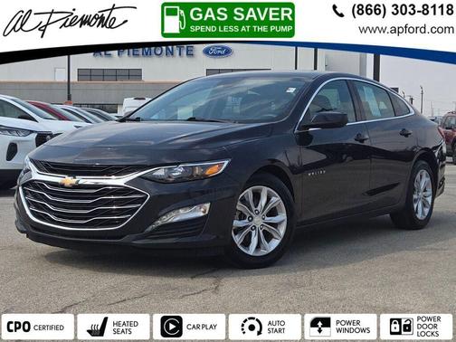 Dark Ash Metallic 2023 Chevrolet Malibu FWD 1LT