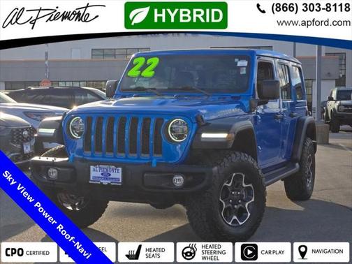 2022 Jeep Wrangler Unlimited 4xe Rubicon