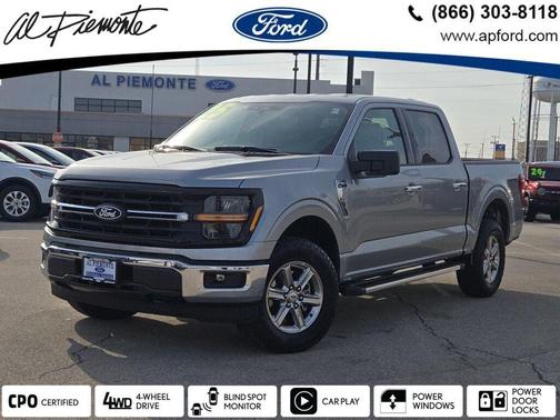 Iconic Silver Metallic 2025 Ford F-150 XLT