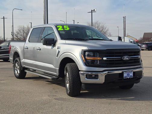 Iconic Silver Metallic 2025 Ford F-150 XLT