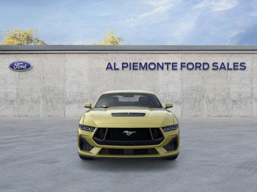 Intense Lime Yellow Metallic 2025 Ford Mustang GT Premium