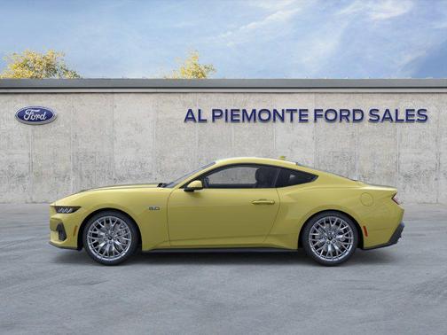 Intense Lime Yellow Metallic 2025 Ford Mustang GT Premium