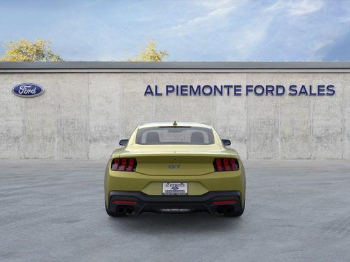 Intense Lime Yellow Metallic 2025 Ford Mustang GT Premium