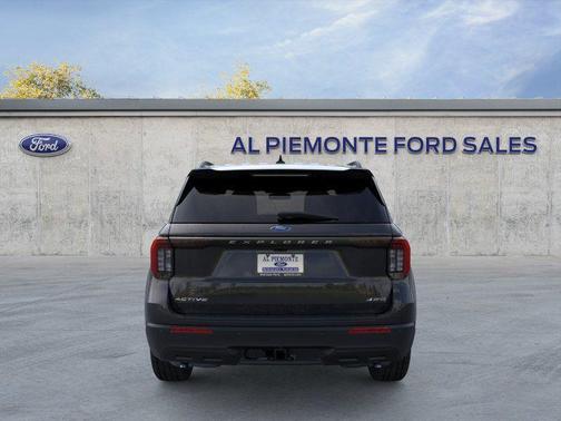 Agate Black Metallic 2026 Ford Explorer Active
