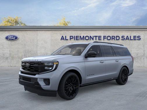 Glacier Gray Metallic Tri-Coat 2026 Ford Expedition Max Platinum